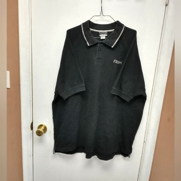 RBK Reebok Men's XXL 2XL Collared Shirt Polo - Picture 1 of 5